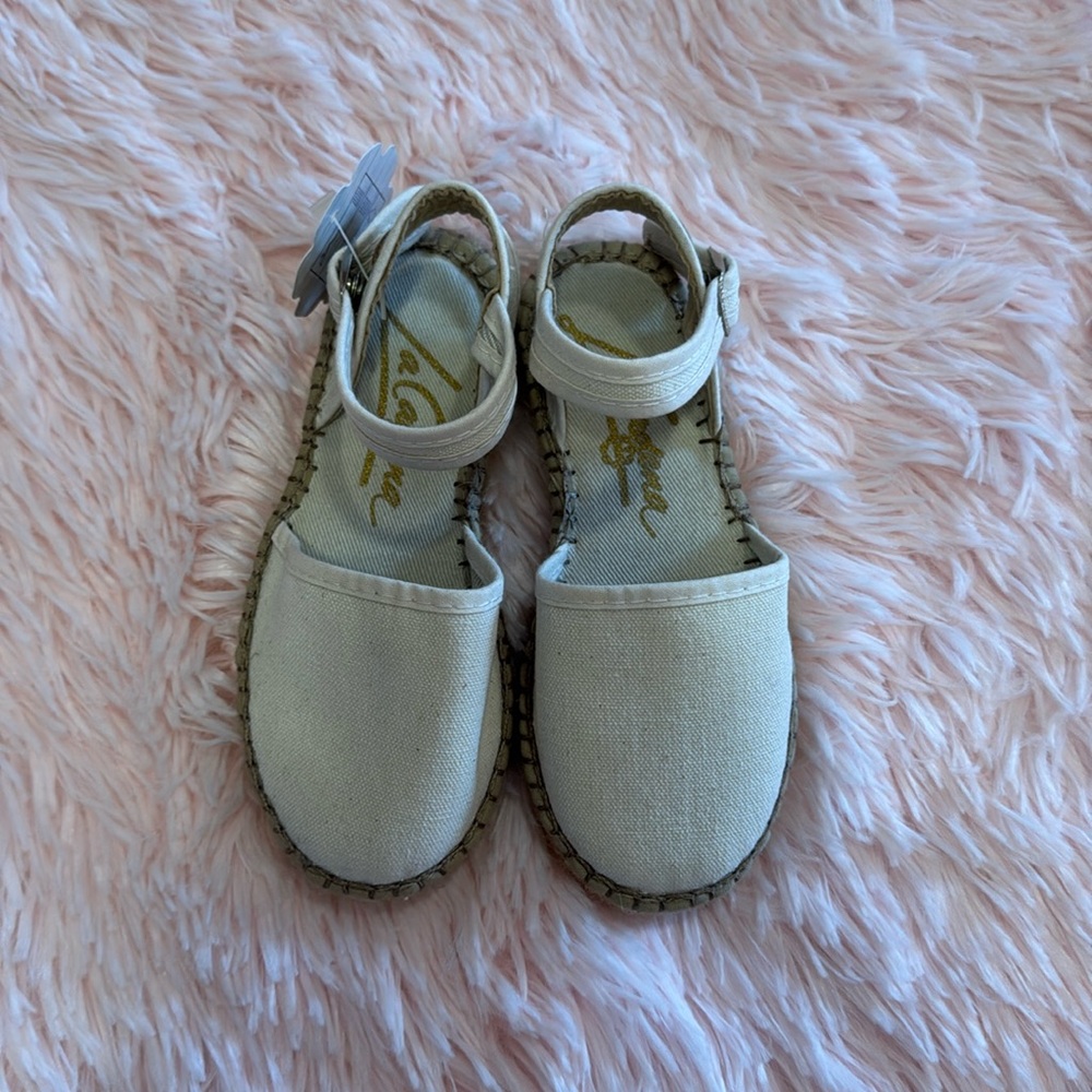 La Cadena Ecru Espadrille